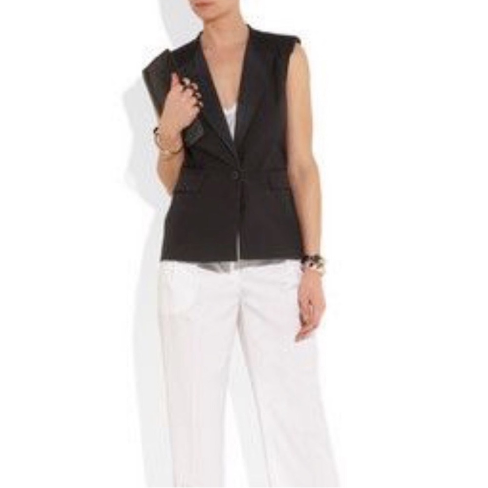 Karl Lagerfeld Structured Longline Vest - Picture 6 of 11